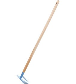 Resim Çocuklar İçin Ahşap Saplı Sivri Tırmık 76cm 