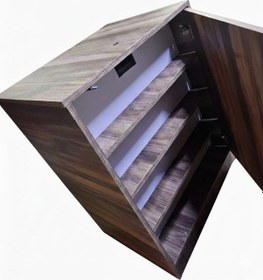 Resim Gizli Bölmeli Şifonyer Mdf Ahşap 