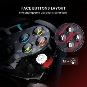 Resim Gamesir Tarantula T3 Pro Hall Effect 2.4g Wireless Nfc Controller Nintendo Switch, Windows Pc, Android ,ıos 