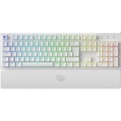 Resim Pusat Rapid Ultra Monster Tactile Kırmızı Switch Kablolu RGB Mekanik Oyuncu Klavyesi 