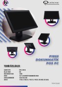 Resim anonim Quatronic P1815 I5 8gb Ram 128gb Ssd 18.5" Dokunmatik Pos Pc 