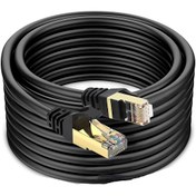 Resim aogo 10 Metre Cat 7 Patch Kablo 10m Cat7 Ethernet Kablosu 10gbps Internet Kablosu Rj45 Network Cord Patch 