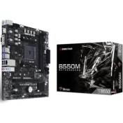 Resim Biostar B550MH 4933MHZ Oc S+V+Gl Ddr4 Am4 (Matx) 