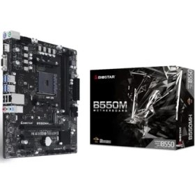 Resim Biostar B550MH 4933MHZ Oc S+V+Gl Ddr4 Am4 (Matx) 