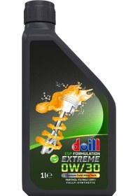 Resim Doill Extreme 0W-30 API SN/CF ACEA C3 Tam Sentetik Partiküllü Motor Yağı 1 L 