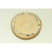 Resim Beyaz Turkuaz Taşı YARIM Dizi Royal Quality 8mm (18cm uzunluğundadır) 