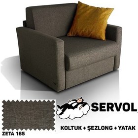 Resim Seray Servol Tekli Yataklı Koltuk Zeta 165 