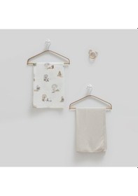 Resim Caramell 2'li Battaniye 80x85 Cm 2467 Gri 