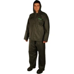 Resim Polly Rain PR1001 Pvc Alt-Üst Takım Yağmurluk (Haki) 