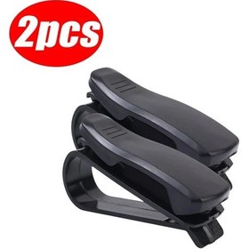 Resim 5 Adet Evrensel Araba Güneşlik Gözlük Klip Araba Aksesuarları Kutusu Güneş 2pcs ' Sadece Ekran Koruyucu 