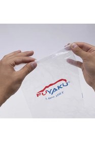 Resim FUYAKU Kilitli İp Klips Beyaz 30 cm (1.000 Adet) 