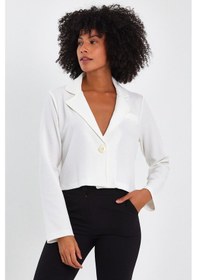 Resim Alexandergardı Astarsız Crop Blazer Ceket B22-21400 001 