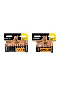 Resim Duracell Alkalin 10'lu Aa Ve Aaa Pil Seti 