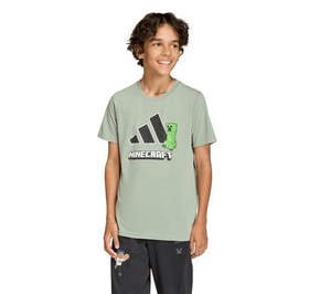 Resim adidas Minecraft Tee Çocuk T-Shirt Yeşil 