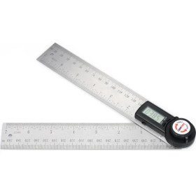 Resim Gemred 2’si 1 Dijital Açı Kural Gonyometresi Açı Ölçer (Yurt Dışından) 