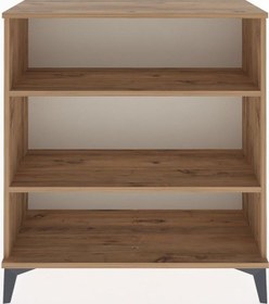 Resim Arges Şifonyer 2 Raflı 88x30x96 Antrasit-antrasit Antrasit 