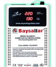 Resim Baysallar Kombi Regülatörü Dijital 1000va 