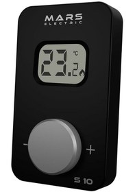 Resim Mars S10 Kablosuz Siyah Oda Termostadı 