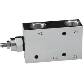 Resim HİDROLİK YÜK TUTMA VALFLERİ - TEKLİ - (KAPALI MERKEZ) - PİLOT ORANI (4:1)- 