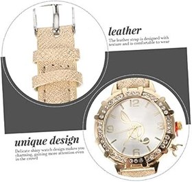 Resim 4 Kemer Elmas Izle Kız Izle Kız Izle Eğlence Izle Kadın Izle Kız Bilek Kız Kol Saati Kadın Kol Saati Metal Moda Kız Bayan Düğmesi Pil 