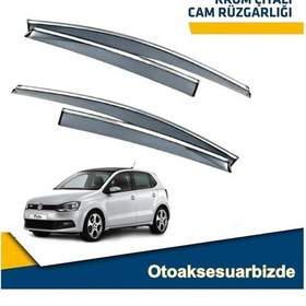Resim Vw Polo Mügen Cam Rüzgarlığı Kromlu Hb 2010-2017 Arası 4 Lü Set N11.35833 