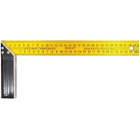 Resim 30 cm Marangoz Gönye, Hassas Ölçüm ve Kesim Aracı 