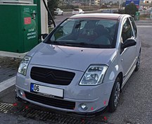 Resim Citroen C2 Ön Tampon Flap 
