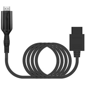 Resim Nintendo Gamecube N64 / Snes / Ngc Uyumlu N64'ten Hdmı Dönüştürücüye Siyah 