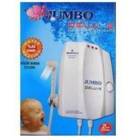 Resim Genel Markalar Jumbo Deluxe 7 Emniyetli Elektrikli Şofben Şohben Garantili 