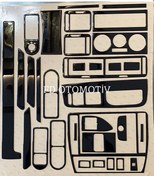 Resim Volkswagen Passat B5 / B5.5 Parlak Siyah Full Set Torpido Konsol Kaplaman FD 