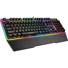 Resim Rampage Rmk-X1 Mıracle USB Full Rgb Aydınlatmalı Q Jixian Red Switch Gaming Oyuncu Mekanik Klavye 