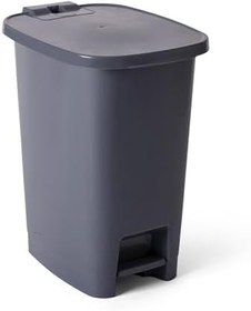 Resim Miss Collection Lüx Serisi Pedallı 25 Litre Çöp Kovası Antrasit 