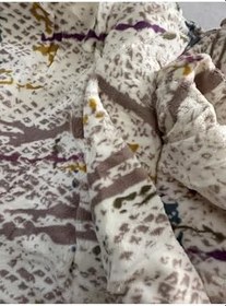 Resim Kaymaz Taban Lastikli Halı Örtüsü 6m2 - Yıkanabilir Süngersiz Kadife Görünümlü Pamuklu (H52B) 
