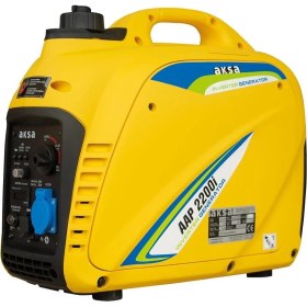 Resim Aksa Portatif Inverter Benzinli Jeneratör 2200 W Güç 5 Saat Sürekli Çalışma İpli 