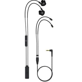 Resim MP-240 BTA Bluetooth Bağlantılı In-Ear Siyah Monitör Kulaklık 