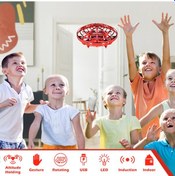 Resim Shineyee Kız Ve Erkek Çocuklar İçin Güvenli Kızılötesi Sensörlü 4 Eksenli Drone - Kolay Kullanım, Dahili Pil 