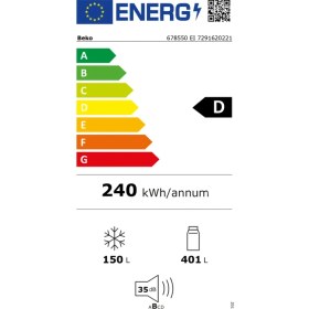 Resim Beko 678550 EI Kombi No Frost Buzdolabı 