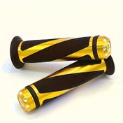 Resim Hightower Golden Dayanıklı Alüminyum Motosiklet Gidonları Kaymaz Tutamak Çok Renk Seçeneği 