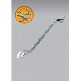 Resim Tera Profesyonel Iki Ağız Yıldız Anahtar 21X23 mm 