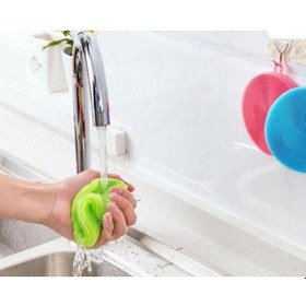 Resim Nakres Silikon Çok Fonksiyon Bulaşık Yıkama Fırçası Tükenmeyen Çi 