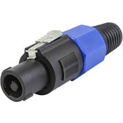 Resim Hq Speed 4 Pin Speakon Twist Konnektör Hoparlör Jack (50 Adet) 