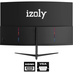 Resim İzoly 2456 24" 100 Hz FHD 16.7M LED Curved Oyuncu Monitörü 