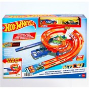 Resim Mattel Hot Wheels İkili Yarış ve Akrobasi Pisti HTK17 