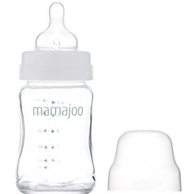 Resim Mamajoo Antikolik Cam Biberon & Biberon Emziği 180ml 