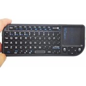 Resim Springsun Rii V3 2.4 GHz Dokunmatik Mini Kablosuz Klavye 