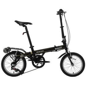 Resim Fx 3800 Bisan Katlanır Bisiklet 3 Vites Siyah - Sarı 