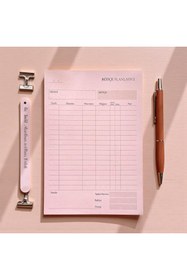 Resim Hype Store Fark Tanıtım Tarihsiz Masaüstü Planlayıcı, 10 Farklı Planlama, 80 Yaprak (Bütçe Planlayıcı) 