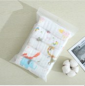 Resim Geekyou Bebe Ve Çocuklar İçin 5'li Paket 30x30 Cm Dokuma Pembe Islak Mendil, Yumuşak Ve Su Geçirgen Bebek Mendili 