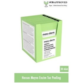 Resim Maruderm AHA Meyve Enzim Hassas Toz Peeling 60gr 