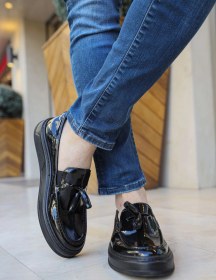 Resim Chekich Ch127 - Rst Loafer-x Erkek Ayakkabı Sıyah Antrasit 